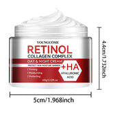 Retinol collagen facial moisturizing cream, deep hydration, suitable for dry, aging skin, skin repair moisturizing cream