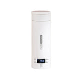 JFBONIN Electric Kettles Portable Tea Coffee Kettle Travel Boil Water Thermal Cup Anti-scalding Water Bottle English menu