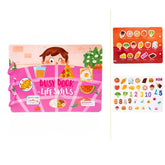 Silent Book Sticker Puzzles Game Educational Toys for Children Repeatedly Busy Card Matching Dough Baby Cognition Early Montessori Toy