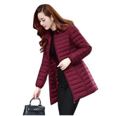 Hiver femmes veste détachable manteau à capuche 2025 nouveau coréen épais coton vers le bas Long manteau femmes mince chaud vêtements d'extérieur pour femmes hauts 6XL