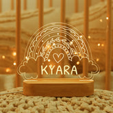 Baby Kids USB Night Light Personalized Children's Name Lamp Custom Nursery Newborn Room Home Decoration Birthday Keepsake Gift