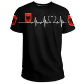 Albania Football Jersey, Football Team T-Shirt, Wholesale, Albanian Flag 3D, Graphic T-Shirts, Albanian Emblem, 2024