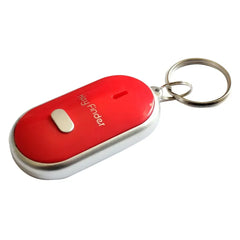 Smart anti-loss key finder, LED whistle, flashing alarm with key fob
