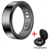 Smart blood pressure ring, sleep health monitoring, multisport mode, IP68 waterproof smart ring, remote care for men and women