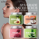 KORMESIC – gommage du visage à l'avocat, crème pour le corps, Lotion hydratante, nettoyage en profondeur, Anti-rides, exfoliant, soins pour la peau