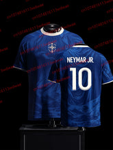 Maillot de football classique du Brésil à séchage rapide Neymar JR 10, tenue d'entraînement de football en plein air, édition spéciale, t-shirt enfant