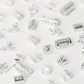 40-piece set of Loc hair accessories, hair jewelry for braids, DIY hair styling, hollow metal hair rings for various decorations/accessories