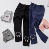 Printemps filles Leggings coton pantalon enfants pantalons filles pantalon maigre imprimé dessin animé motif enfants Leggings pantalon