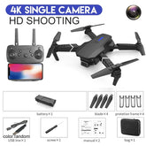 E88Pro Professional 4K RC Drone with 1080P Wide Angle HD Camera, Foldable RC Helicopter, WiFi, FPV, Includes Apron, Popular