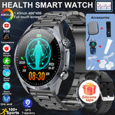 2025 nouvelle montre intelligente hommes pour huawei pression artérielle santé montre CES sommeil pulsé thérapeutique acide urique lipides sanguins graisse corporelle