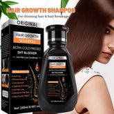 Shampoing au gingembre 250ml pour le nettoyage des cheveux, la stabilisation et les soins capillaires, répare la sécheresse des boucles et des dommages électrostatiques