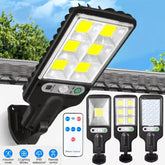 Lumières LED extérieures lumières imperméables avec capteurs de mouvement et lumières à Induction télécommandées pour l'éclairage de Garage de terrasse de jardins