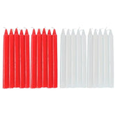 Bougies coniques 10X cire naturelle non parfumée, fournitures de survie, bougies coniques courtes pour la maison, pour les célébrations de bénédiction de mariage