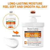 Crème éclaircissante pour le corps, 500ml, collagène, vitamine C, rétinol, Niacinamide, hydratante longue durée, Lotion pour le corps, soins pour la peau