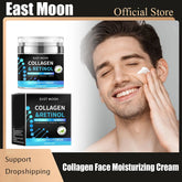 Crème hydratante pour le visage au collagène pour homme, élimine les cernes foncés, aide à éclaircir les pores, améliore le contrôle de l'huile, raffermissant, soins du visage, gratitude