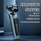 Lame de rasoir électrique lavable, facile à détacher, poignée confortable, Design à la mode, rasage efficace, cadeau pour hommes