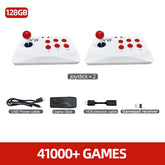 4K HD Arcade Video Game Console, Retro Gaming Stick for MAME FBA PS1 Arcade Emulator with Dual Joysticks