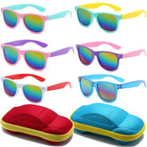 Lunettes De soleil pour enfants Non polarisées flexibles en plein air enfants lunettes De soleil été UV garçon fille Protection des yeux lunettes Gafas De Sol