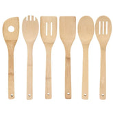 Ensemble d'ustensiles de cuisine en bois, spatule de cuisine en bambou, cuillères, outils à Long manche, miel, café, lait, cuillère à café, épices, condiments