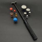 Marteau de débosselage de voiture, réparation de carrosserie, marteau de nivellement à Percussion, outil de réparation sans trace remplaçable, fibre de carbone et acier inoxydable