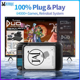 RETROBAT Consoles de disque dur de jeu portables 500G 70 + émulateurs 64000 + jeux rétro pour PS3/PS2/DC/N64/PSP/MAME/SS pour ordinateur portable Windows et PC