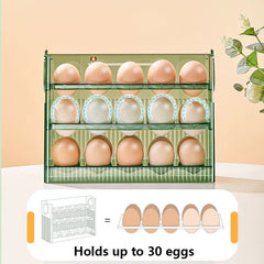 Cool Egg Storage Box for Refrigerator, Holder, Dispenser, Kitchen