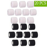 Black self-adhesive bandages, 10/20 pieces, cohesive elasticity, breathable, waterproof, sports bandage, wrist, ankle, first aid