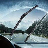 U-shaped soft rubber car wiper blade, boneless wiper, HD, quiet, durable, automotive, 14", 16", 17", 18", 19", 20", 21", 22", 24"