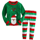 Little Maven Winter Autumn Boys Girls Sets 2025 Christmas T-shirts Tops + Pants Sets Children's Clothing Kids Cotton Clothing