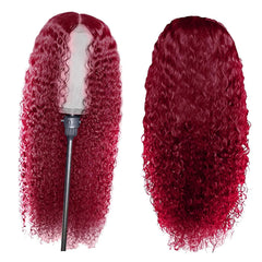 Natural Peruvian Lace Front Wig, Curly Hair, Glueless