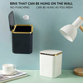 Mini petites poubelles de bureau, corbeille à ordures, table à la maison, poubelle en plastique, fournitures de bureau, poubelles, boîte SunOfficial Barrel