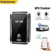 GF09 Mini traceur GPS localisateur de voiture suivi en temps réel localisation enregistrement vocal dispositif de positionnement Anti-perte pour enfant chien de compagnie