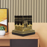 Statue de table artisanale, modèle de réplique islamique Kaba, pour la maison,
