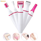 Femmes épilation électrique rasage femme Machine à raser 5 en 1 multifonction Mini rasoir tondeuse rasoir pour sourcils aisselles