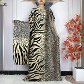 Muslim abayas with belt for women, African maxi dress, elegant evening dress, soft printed turban, new fashion, 2023