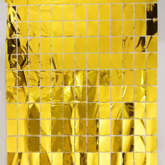 Luxury Wall Backdrop Curtain for Decoration by ix, Square Sequin Panel
