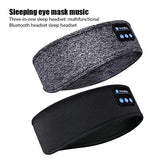 Haut-parleur Bluetooth sans fil, foulard, musique sans fil, casque de sommeil, bandeau de sport, masque oculaire de sommeil intégré, casque de voyage