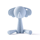 Silicone teething pacifier with lid for baby, fruit and vegetable feeder, teething pacifier, nibbler, feeding utensils, food supplement