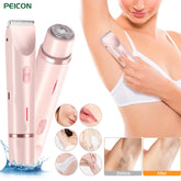 Rasoirs électriques pour femmes 2 en 1, tondeuse Bikini, moustache faciale, pour dames, corps, aisselles, jambes, épilateur Portable indolore