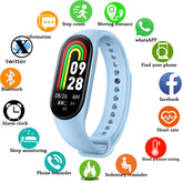 M6 montre intelligente écran couleur comptage de pas Multi Sport Mode Fitness rappel de Message photographie musique télécommande bande intelligente