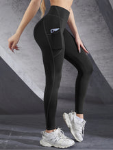 Leggings taille haute pour femmes, pantalons de Yoga extensibles, collants avec poches, Push Up, Fitness, course à pied, vêtements de sport, pantalons de couleur unie, nouvelle collection