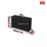 Sacs à bagages mobiles imperméables Extra larges, sac de courses pour linge, sac de voyage pliable, organisateur de couette de grande capacité
