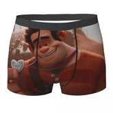 Wreck-It Ralph Men's Boxer Briefs, Breathable Underwear for Men, Boyfriend Gift