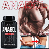 Supplément Anabol Hardcore - Réparer les muscles, la croissance musculaire, le soutien énergétique, le métabolisme, l'endurance améliorée, améliore les performances