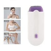 Electric Epilator, Mini Rechargeable Electric Shaver, Painless Hair Removal, Facial Epilator for Face and Body