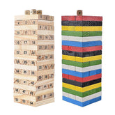 Jeu de société coule parent-enfant, puzzle en bois massif, tour à empiler haute, nuits de dessin pour enfants