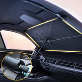 Pare-soleil de voiture, Parasol de Protection pour pare-brise intérieur d'été, accessoires de Protection pour ombrage automobile