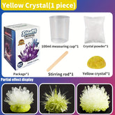 Science education toys, crystal growing and planting, educational puzzle toys, DIY crystal growing toys, Halloween/Christmas