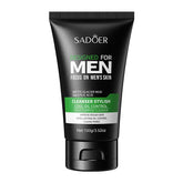 Fresh facial cleanser with a refreshing scent, deep cleansing, moisturizing, pore-refining, and suitable for men.