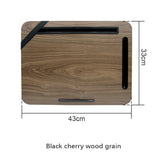 Portable laptop desk for lazy people, with a phone slot, suitable for bed, sofa, or car.